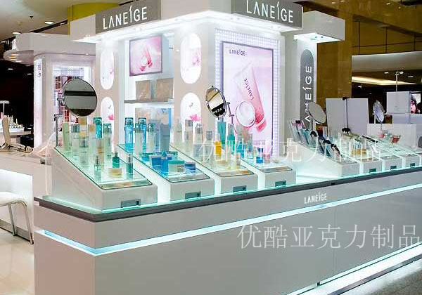 有機(jī)玻璃制品廠化妝品展柜